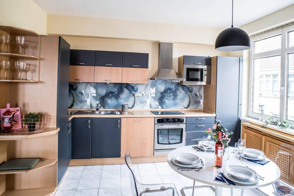 Apartment 4-room With Aircon And Balcony Free Parking Budapest